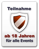 ab 18 Jahren für alle Events Teilnahme