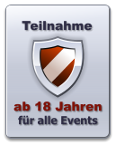 ab 18 Jahren für alle Events Teilnahme