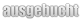 ausgebucht